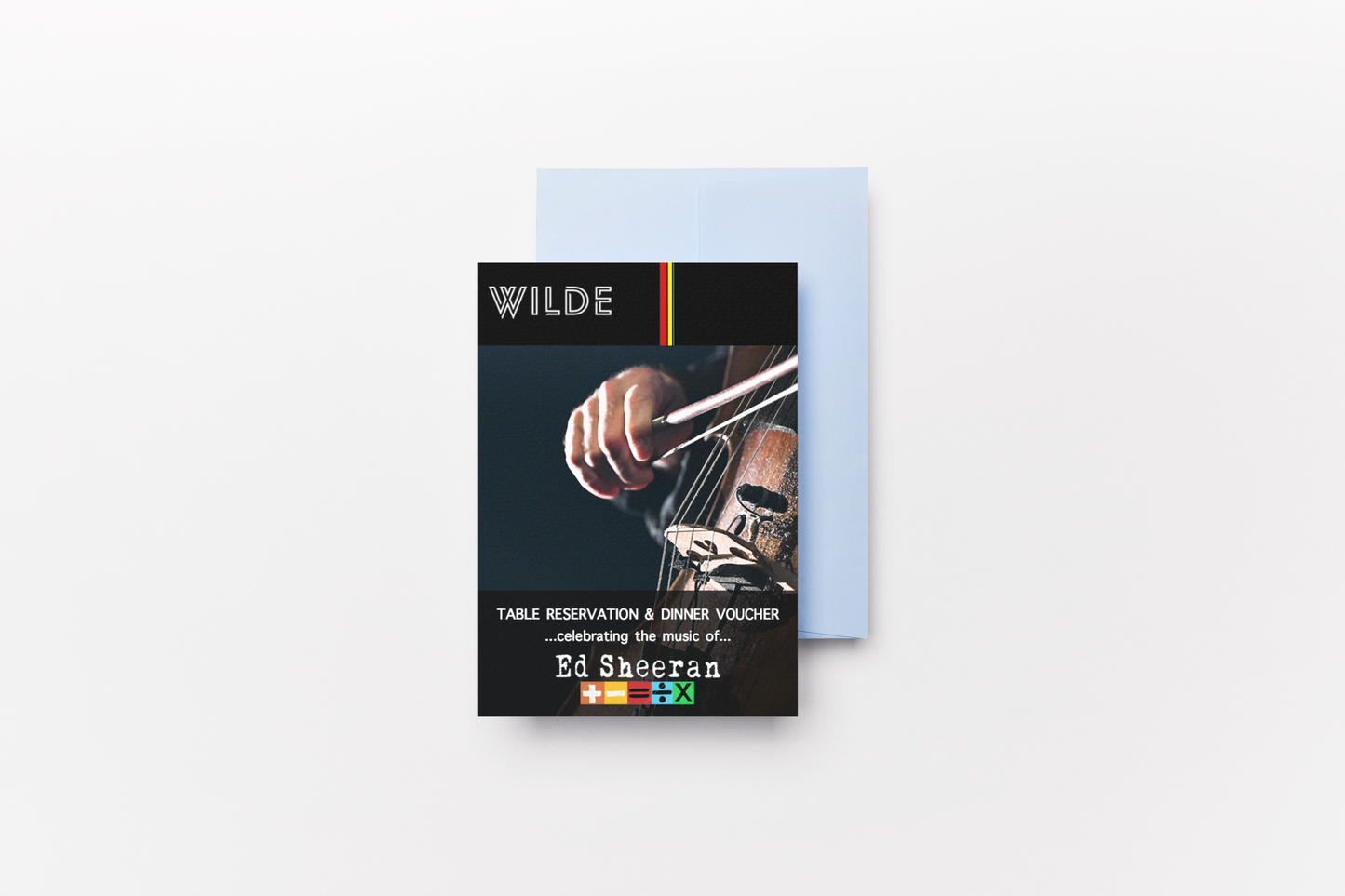 Celebrating The Music of Ed Sheeran Live at Wilde